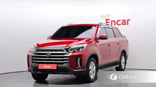 Ssangyong The New Rexton Sports Cannes 2021 Красный из Кореи