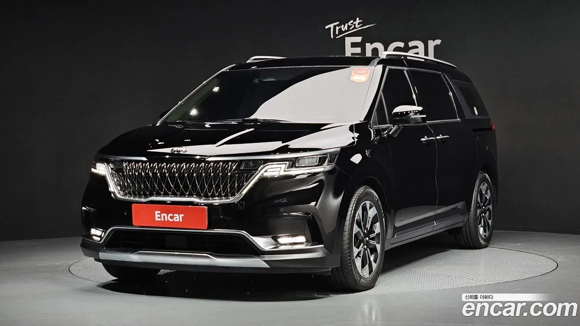Kia Carnival 4th generation 2020 Черный из Кореи