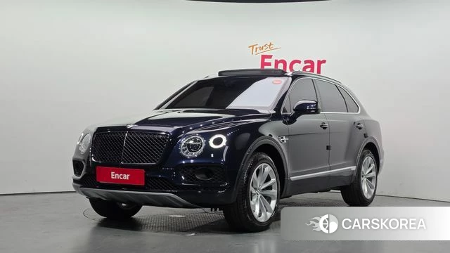 Bentley Bentayga 2019 Синий из Кореи
