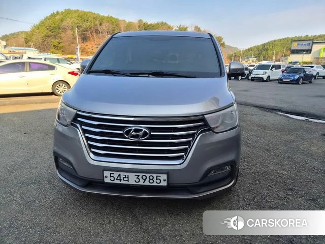 Hyundai The New Grand Starex 2018 Серебристо-серый из Кореи