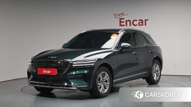 Genesis GV70 2021 Темно-зеленый из Кореи