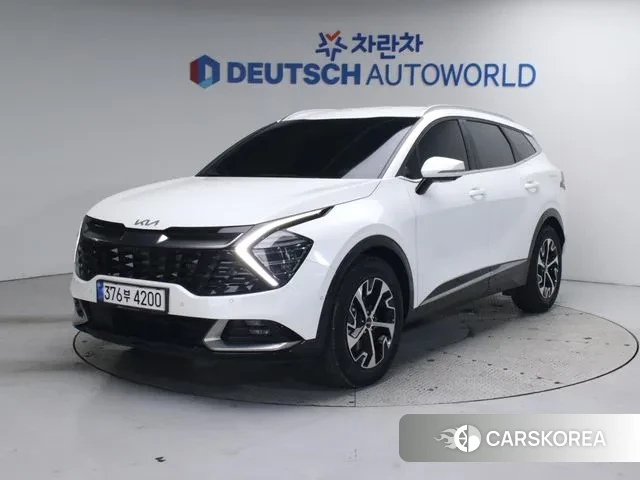 Kia Sportage 5th Generation Hybrid 2024 Белый из Кореи