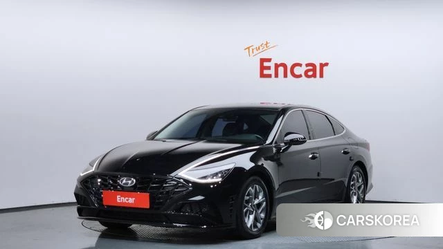 Hyundai Sonata (DN8) 2022 Черный из Кореи
