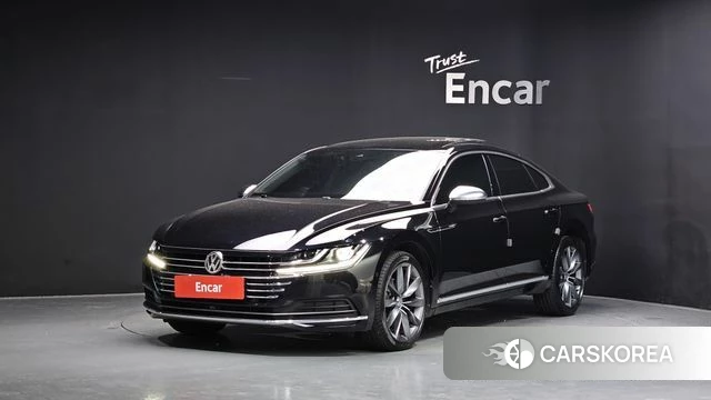Volkswagen Arteon 2020 Черный из Кореи