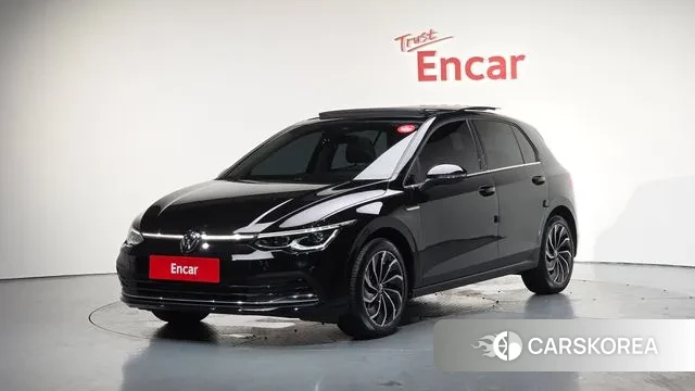 Volkswagen Golf 8th Generation 2024 Черный из Кореи