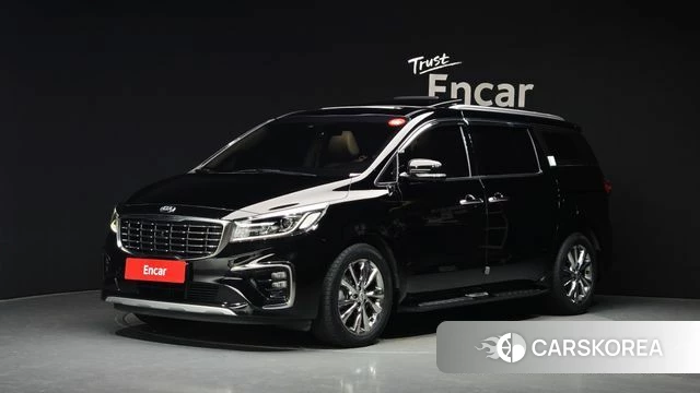 Kia The New Carnival 2018 Черный из Кореи