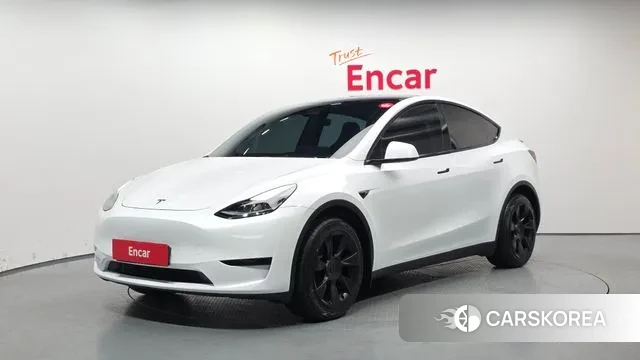 Tesla Model Y 2024 Белый из Кореи