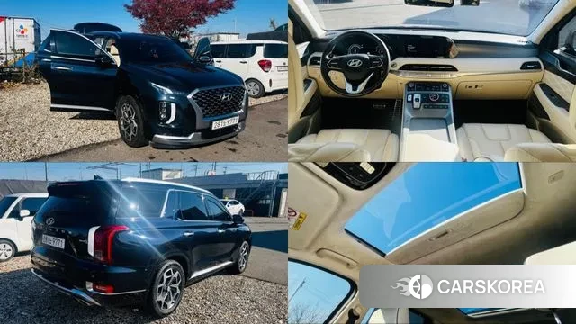 Hyundai Palisade 2020 Черный из Кореи