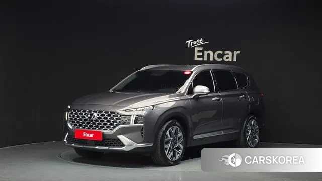 Hyundai The New Santa Fe 2021 Серый из Кореи