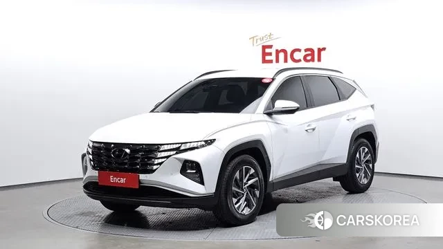 Hyundai Tucson Hybrid (NX4) 2022 Белый из Кореи