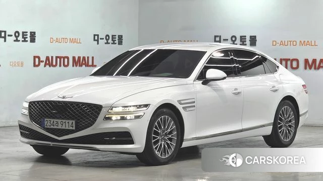 Genesis G80 (RG3) 2021 Белый из Кореи