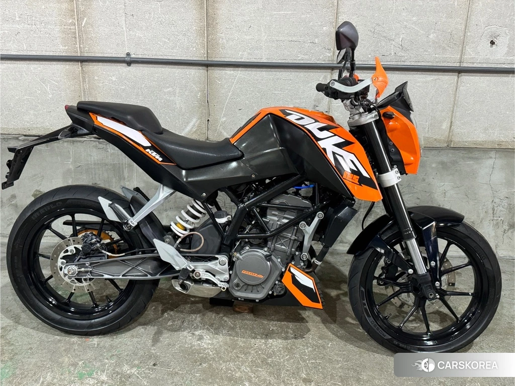 Проданный KTM 125 DUKE 2011 из Японии