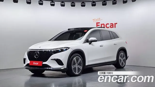 Mercedes-Benz EQS SUV X296 2023 Белый из Кореи