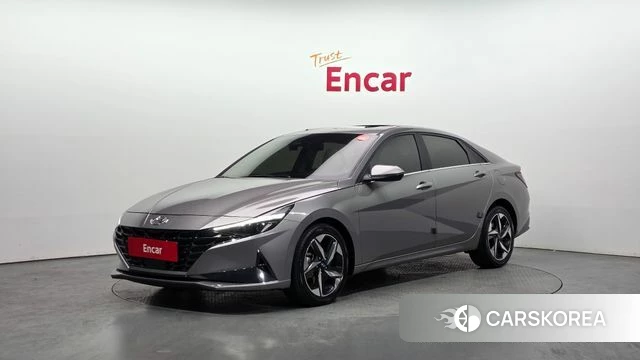 Hyundai Avante (CN7) 2020 Серый из Кореи