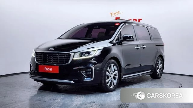 Kia The New Carnival 2018 Черный из Кореи