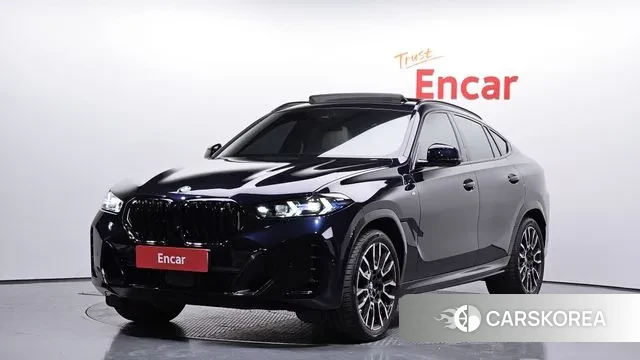 BMW X6 (G06) 2024 Синий из Кореи