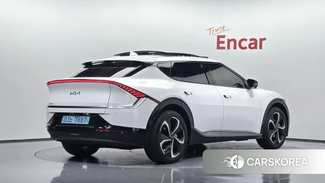 Kia EV6 2024 Белый из Кореи