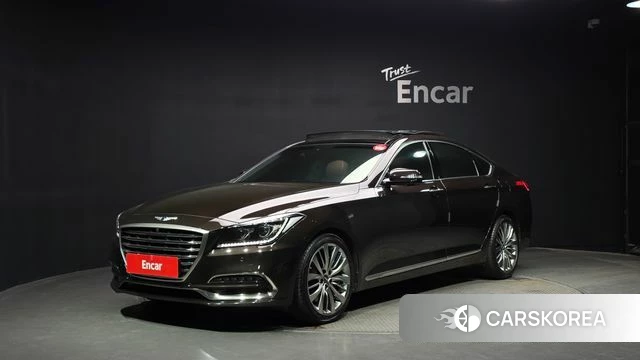 Genesis G80 2018 Коричневый из Кореи
