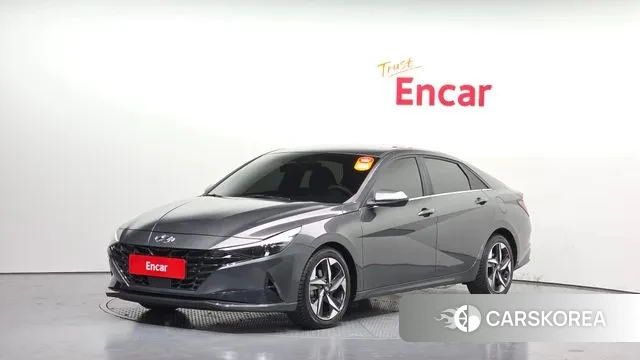 Hyundai Avante (CN7) 2022 Серый из Кореи