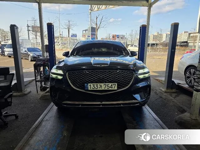 Genesis GV70 2021 Черный из Кореи