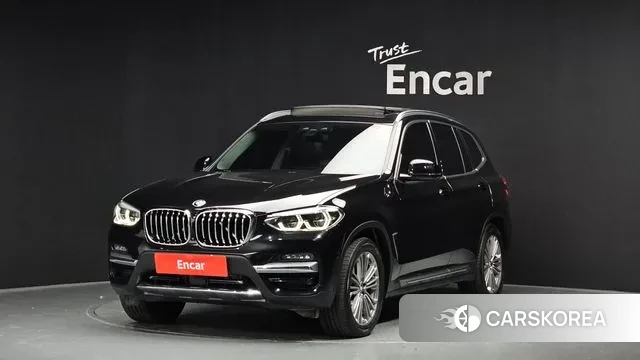 BMW X3 (G01) 2020 Черный из Кореи