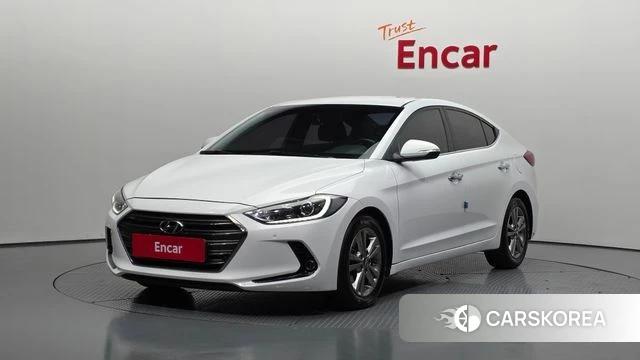 Hyundai Avante AD 2018 Белый из Кореи