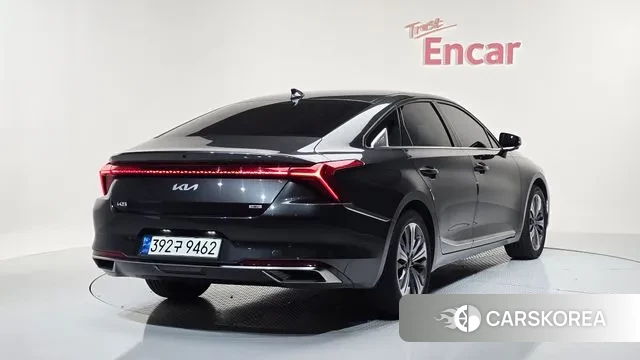 Kia K8 Hybrid 2021 Серый из Кореи