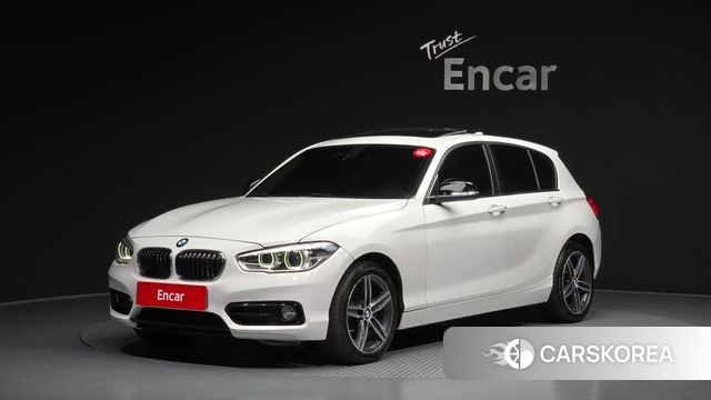 BMW 1 Series (F20) 2018 Белый из Кореи