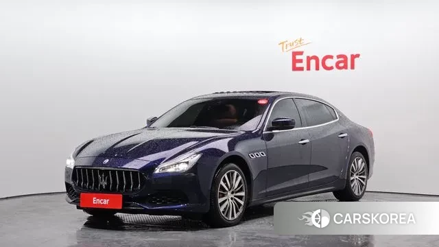 Maserati Quattroporte 2020 Синий из Кореи