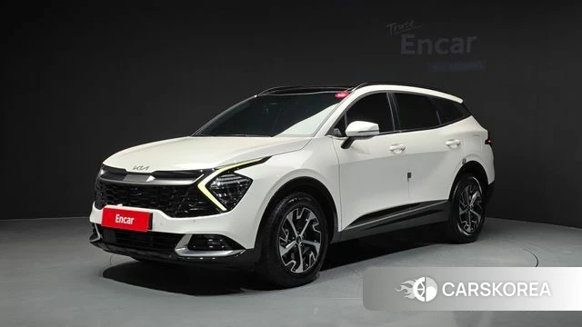 Kia Sportage 5th Generation Hybrid 2024 Белый из Кореи
