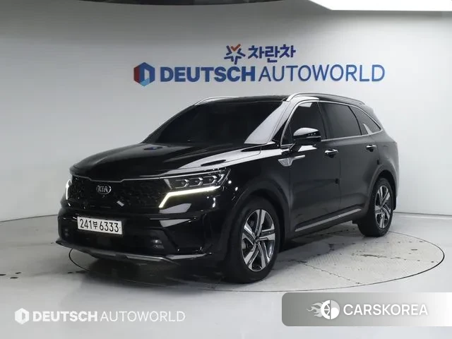 Kia Sorento 4th Generation 2021 Черный из Кореи