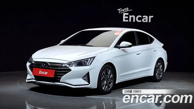 Hyundai The New Avante AD 2019 Белый из Кореи