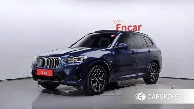 BMW X3 (G01) 2023 Синий из Кореи