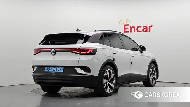 Volkswagen ID.4 2023 Белый из Кореи