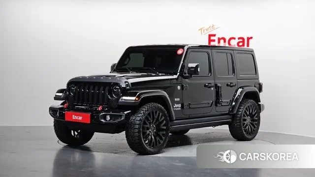 Jeep Wrangler (JL) 2022 Черный из Кореи
