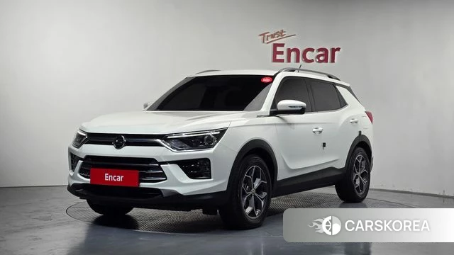 Ssangyong Beautiful Korando 2019 Белый из Кореи