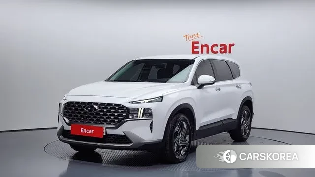 Hyundai The New Santa Fe 2022 Белый из Кореи