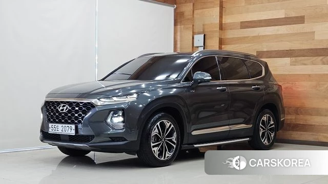 Hyundai Santa Fe TM 2018 Серый из Кореи