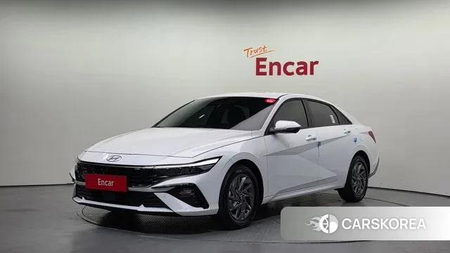 Hyundai The New Avante (CN7) 2025 Белый из Кореи