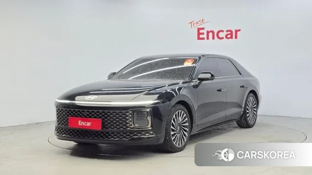 Hyundai Grandeur (GN7) 2023 Черный из Кореи