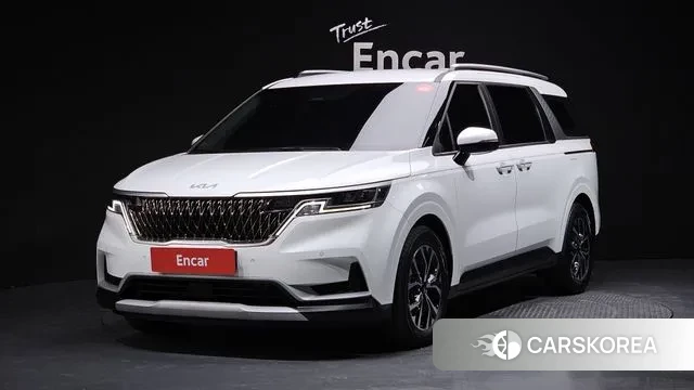 Kia Carnival 4th generation 2021 Белый из Кореи