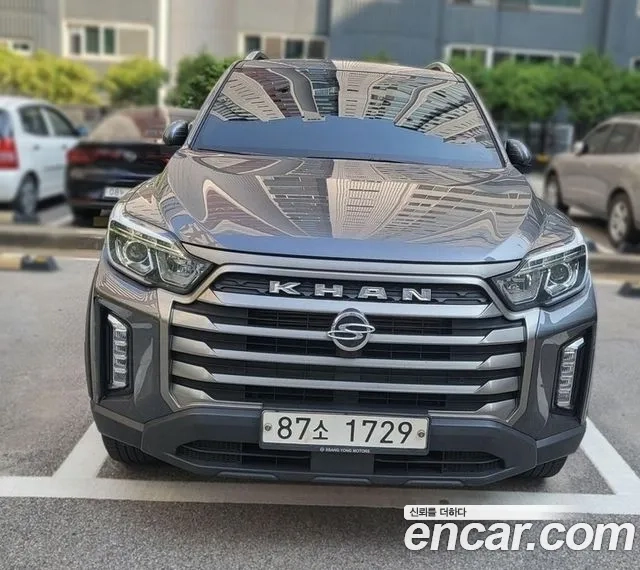 Ssangyong The New Rexton Sport 2021 Серый из Кореи