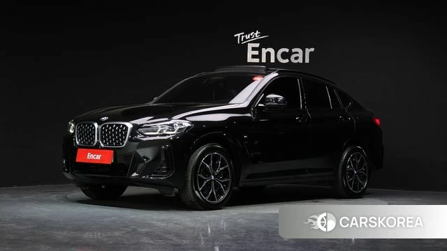 BMW X4 (G02) 2024 Черный из Кореи