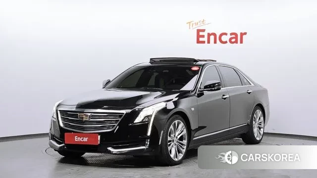 Cadillac CT6 2018 Черный из Кореи