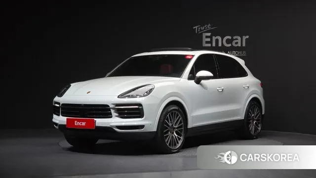 Porsche Cayenne (PO536) 2022 Белый из Кореи