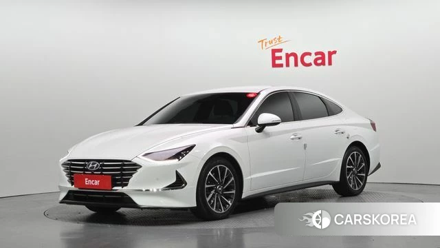 Hyundai Sonata (DN8) 2019 Белый из Кореи