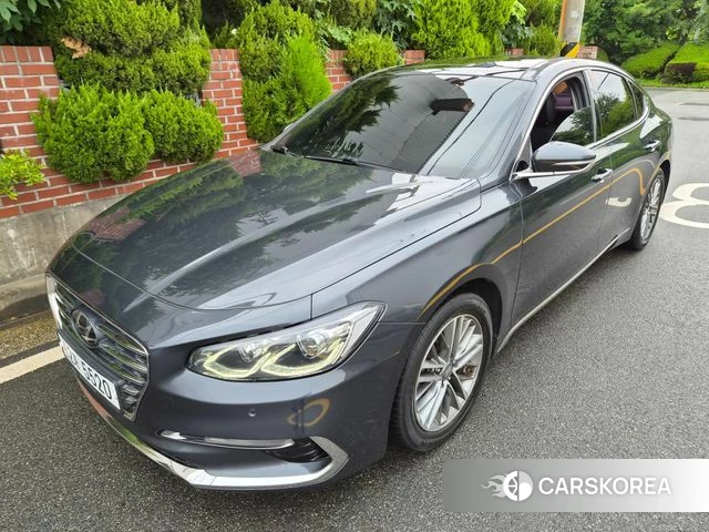 Hyundai Grandeur IG 2018 Темно-зеленый из Кореи