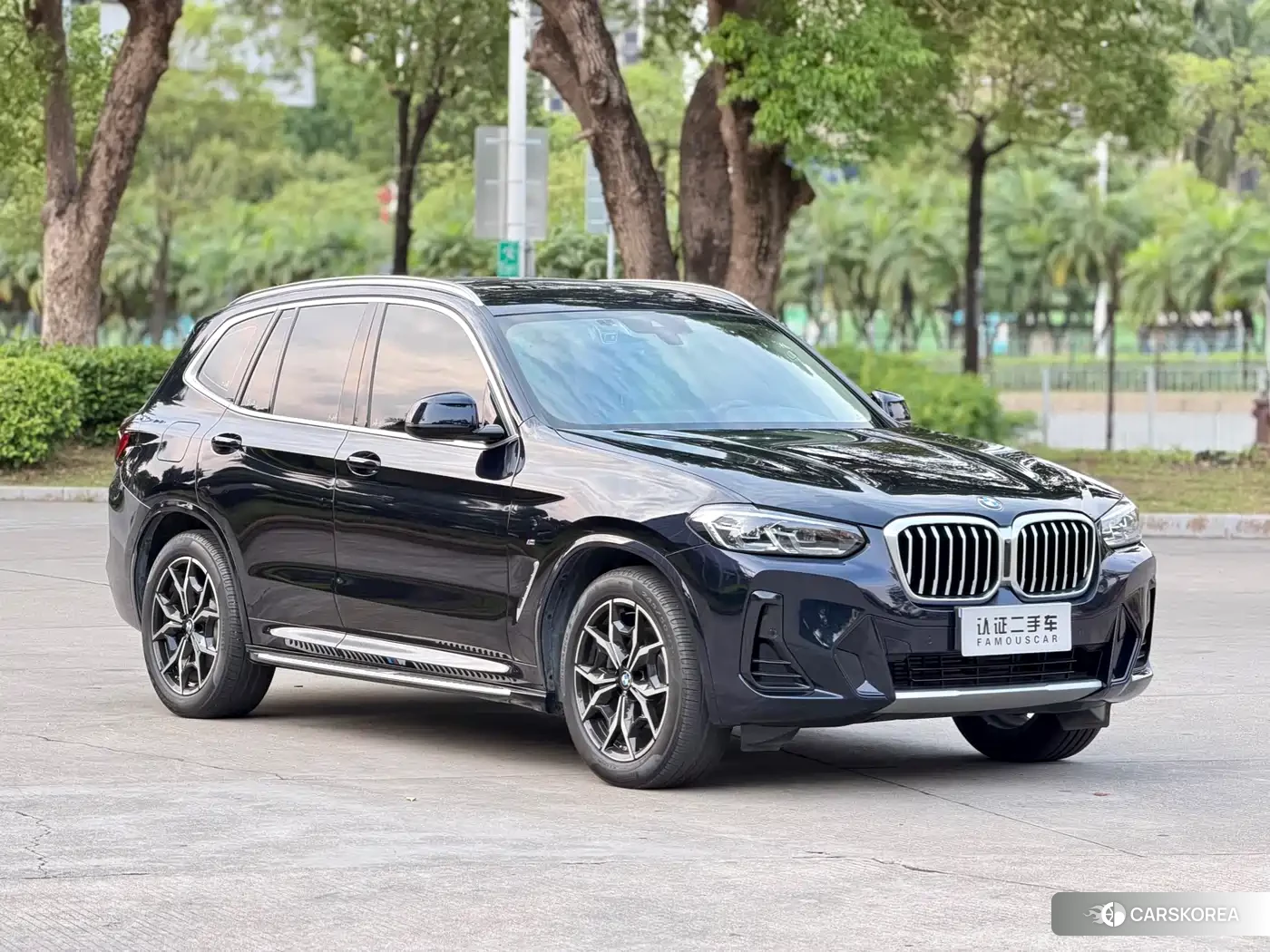BMW X3 2022 Черный из Китая