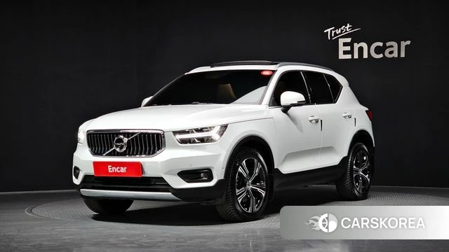 Volvo XC40 2021 Белый из Кореи