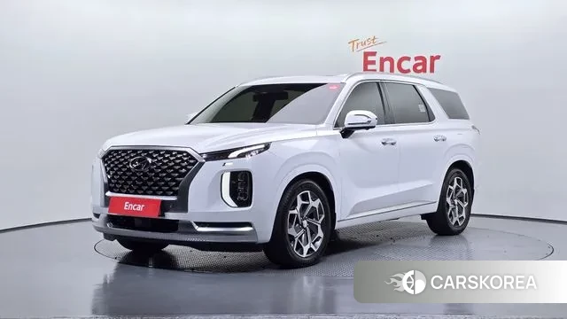 Hyundai Palisade 2021 Белый из Кореи